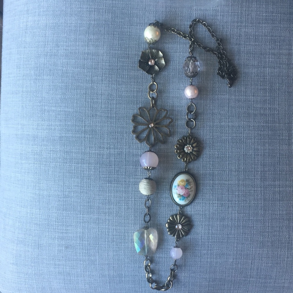 Bold statement necklace